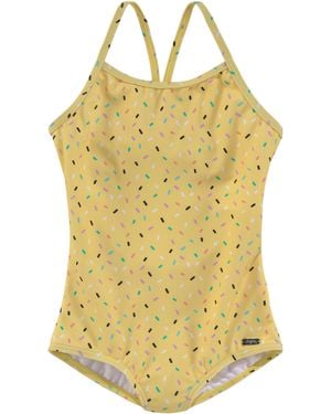 Buffalo Badeanzug Candy Kids Racerback, mit recyceltem Polyamid - Gelb