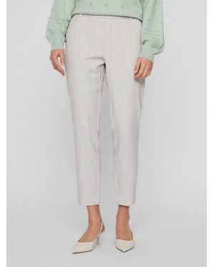 Vila Anzughose Vivarone Hw Slim Pant - Grau