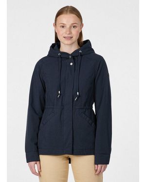 Ragwear Parka Dankira Mit Kordelzug Zum Taillieren - Blau