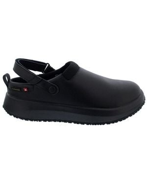 Joya Ace Sr W, Damenclog, Glattleder Textil, Senso-Sohle Jy025 Clog - Schwarz