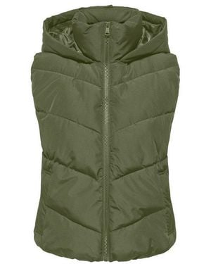 ONLY Steppweste Onlclair Puffer Waistcoat Cc Otw Kunstfaser - Grün