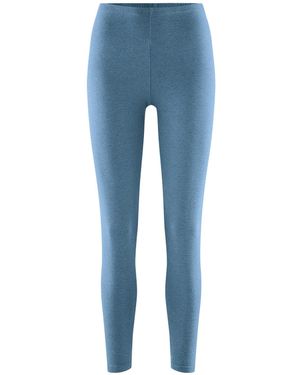 HempAge Leggings DH592 Wärmende Leggins - Blau