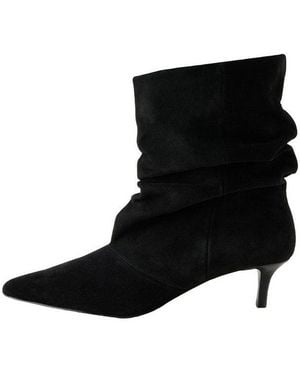 Next Forever Comfort Lederstiefeletten Mit Absatz Stiefel - Schwarz
