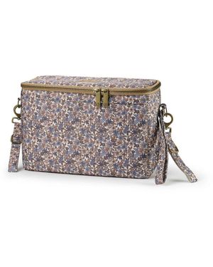 Elodie Bruno Kinderwagen-Tasche Organizer Blue Garden - Grau