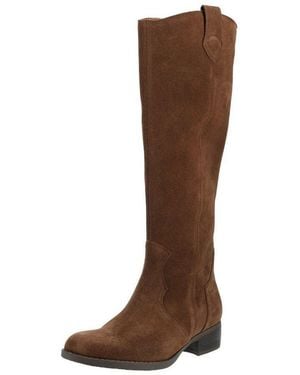 Gabor Stiefel Veloursleder Stiefel - Braun