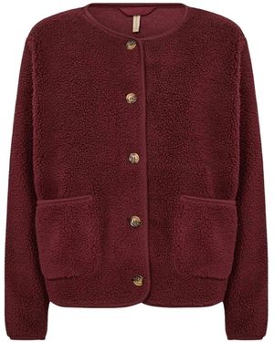 Soya Concept Kurzmantel Soya Concept Coat SC-ONYX - Rot