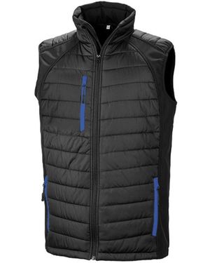 Result Headwear Funktionsweste Black Compass Softshell Gilet - Schwarz