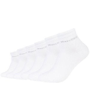 Marc O' Polo Kurzsocken 6Er Pack - Weiß