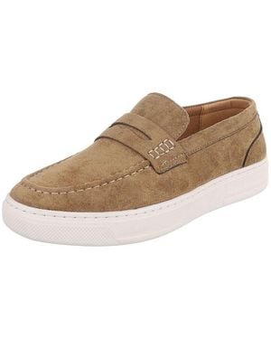 CoolWalk Herren Slip-On Mokassin-Slipper Mit Komfortsohle Slipper (91563681) Flach Slipper - Natur