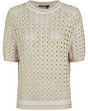MARC AUREL Strickpullover - Weiß