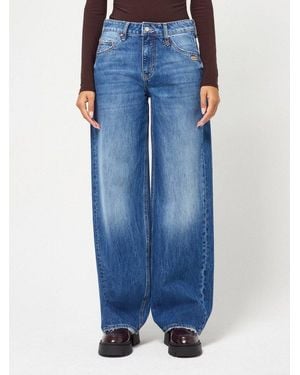 Gang 5-Pocket-Jeans 94Cora Im 5-Pocket-Style - Blau