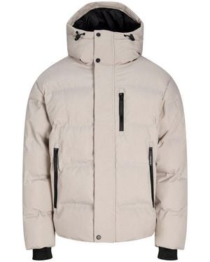 Jack & Jones Steppjacke Jcotrace Alpha Puffer Jacket Kunstfaser, Regular Fit - Natur
