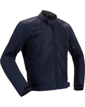 Richa Motorradjacke Airsummer Motorrad Textiljacke belüftet protektoren abriebfest reißverschluss - Blau