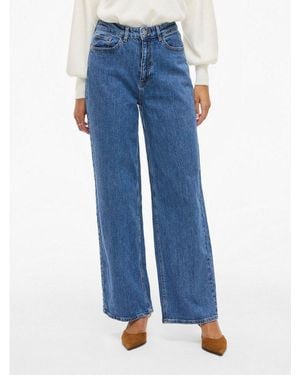 Vila High-Waist-Jeans Vifreya Jaf Hw Jeans - Blau