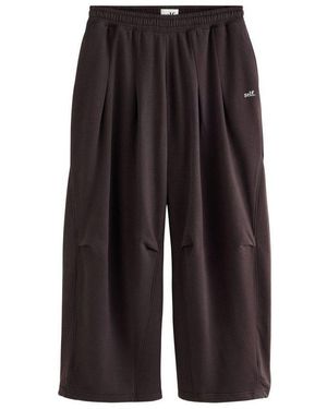 Self Jogginghose Hose Im Ballonschnitt (1-Tlg) - Schwarz