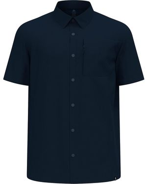 Odlo Outdoorhemd Hemd Essential - Blau