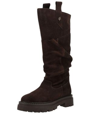 Steve Madden Stiefel Veloursleder Stiefel - Schwarz