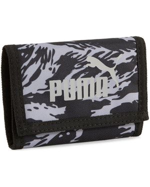 PUMA Geldbörse Phase AOP Wallet Portemonnaie (1-tlg), All-Over-Print - Schwarz