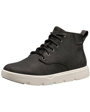 Helly Hansen Pinehurst Leather Schnürboots Wasserdichtes Leder,Warm,Winterschuhe - Schwarz