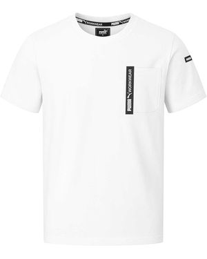 PUMA T-Shirt ADVANCED Kollektion Arbeitsshirt - Weiß