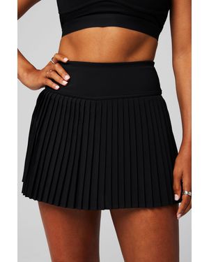 Fabletics Tennisrock HOT SHOT PLEATED CLASSIC MINI SKIRT - Schwarz