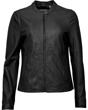 Maze Lederjacke 42021207 - Schwarz