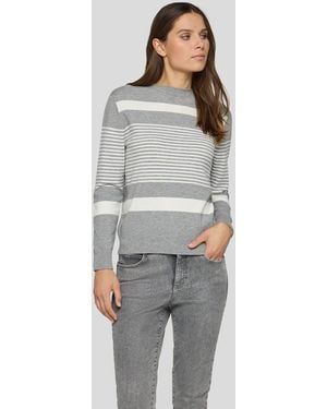 Rabe Strickpullover Pullover - Grau