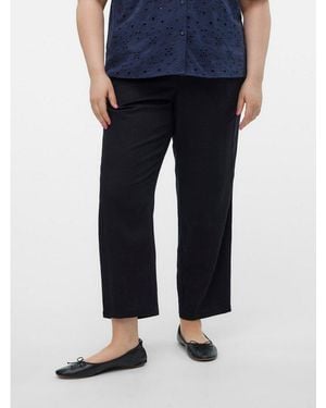 Vero Moda Schlupfhose Vmjesmilo Ankle Pants Wvn Ga Noos Cur Sommerhose - Blau