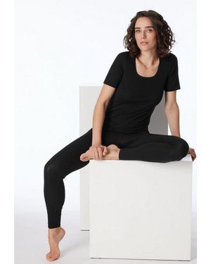 Schiesser Lange Unterhose - Schwarz