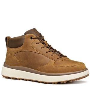Geox U Granito + Grip Winterboots Schnürboots Mit Warmfutter, Größenschablone Zum Download - Braun