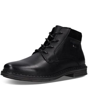 Bugatti Winterboots Schnürboots, Schnürstiefelette Mit Tex-Membrane - Schwarz