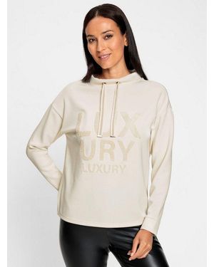 heine Sweater Sweatshirt Langarm - Weiß