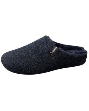 Verbenas Eagle Picos Pet Tone Hausschuh Wohlfühlschuh, Homeslipper, Schlupfschuh Mit Label - Schwarz