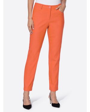 heine Jerseyhose Bengalinhose Innenbeinlänge ca. 71 cm - Orange