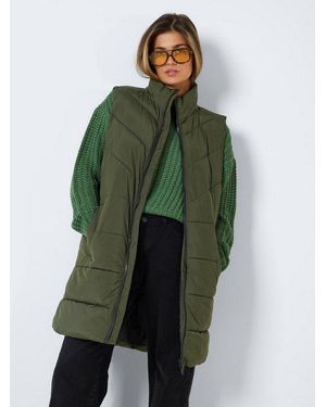 Noisy May Steppweste Nmdalcon S/L Vest Noos Fwd - Grün