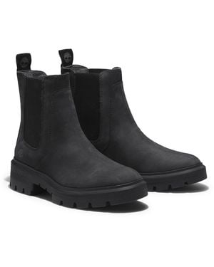 Timberland Cortina Valley Mid Chelsea Boot Chelseaboots Stiefelette, Winterschuhe, Ankle Boots - Schwarz