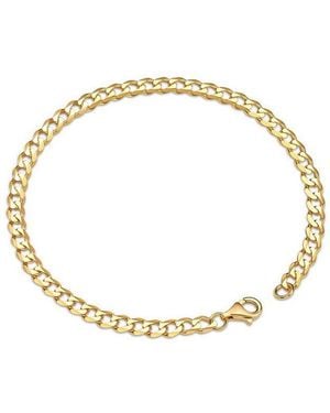 Firetti Goldarmband Schmuck Geschenk 585, Armkette Panzerkette, Made - Mettallic