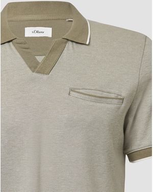 S.oliver Kurzarmshirt Polo-Shirt - Mehrfarbig