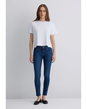 Mavi Bequeme Jeans - Blau