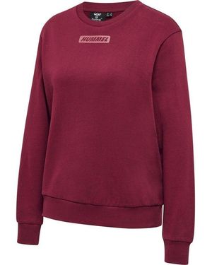 Hummel Rundhalspullover - Rot