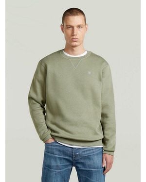 G-Star Longpullover Premium Core Sweatshirt - Grün