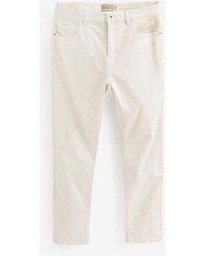 Next Essential Slim Fit Jeans mit Stretch (1-tlg) - Weiß