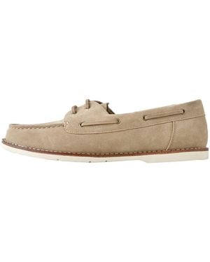 Next Segelschuhe mit Leder-Schnürsenkel Segelschuh (1-tlg) - Natur