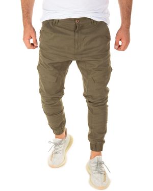 Yazubi Cargohose Chino Pants Draven moderne Cargo Hose - Natur