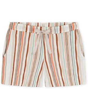 Schiesser Pyjamashorts Mix & Relax sleepwear schlafmode schlafanzug - Mehrfarbig