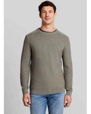 Tom Tailor Strickpullover Pullover & Strickjacken Strickpullover Aus Baumwolle - Grau