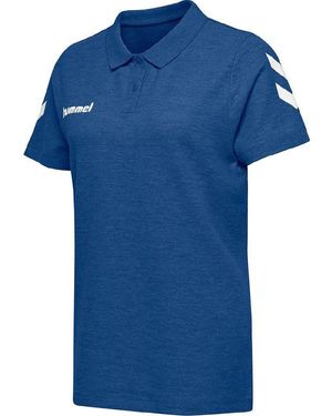 Hummel Poloshirt HMLGO COTTON POLO WOMAN - Blau