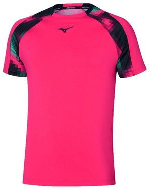 Mizuno T-Shirt Tennis Shadow Tee - Pink