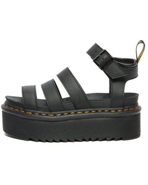 Dr. Martens Blaire Quad Hydro Sandale - Schwarz