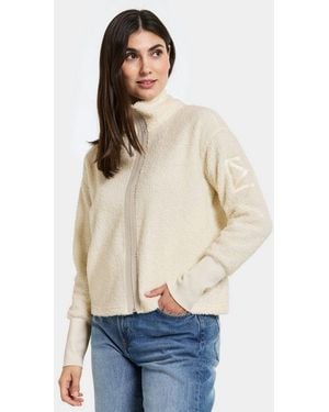 Didriksons Fleecejacke Alexa Wns Fz 3 - Natur